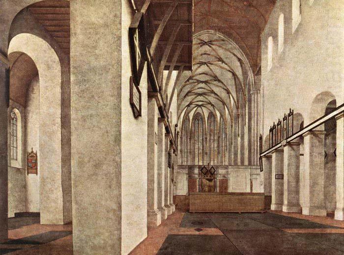 Interior of the St. Jans Kerk at Utrecht, Pieter Saenredam